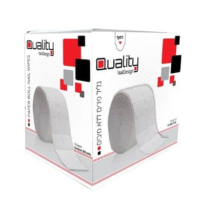 גליל פדים ללא סיבים</br> Paper roll nail wipes